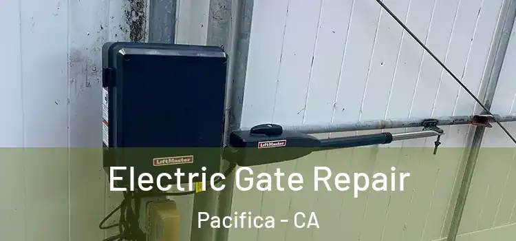 Electric Gate Repair Pacifica - CA