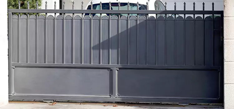 Metal Driveway Gate Installation Pacifica
